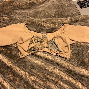 Outter banks LF first of a kind crop top